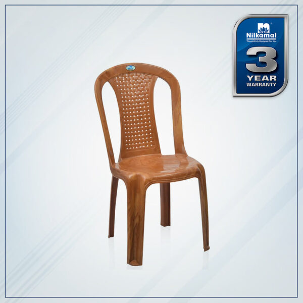 Nilkamal  Plastic Armless Chair - Image 2