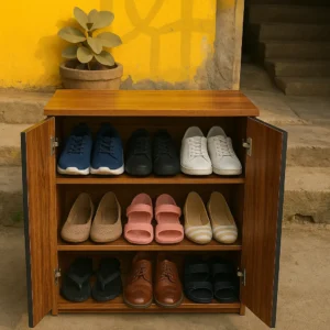 Shoerack 2.5/2/1 ft 2shelves