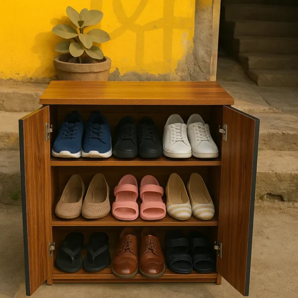 Shoerack 2.5/2/1 ft 2shelves